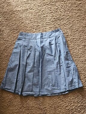 Boden Pleated A-Line Skirt 8R